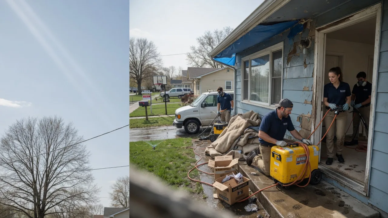 Basement Flood Cleanup in Mcfarland, WI near me